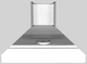 Vent-A-Hood® 42" White Euro-Style Wall Mounted Range Hood-4