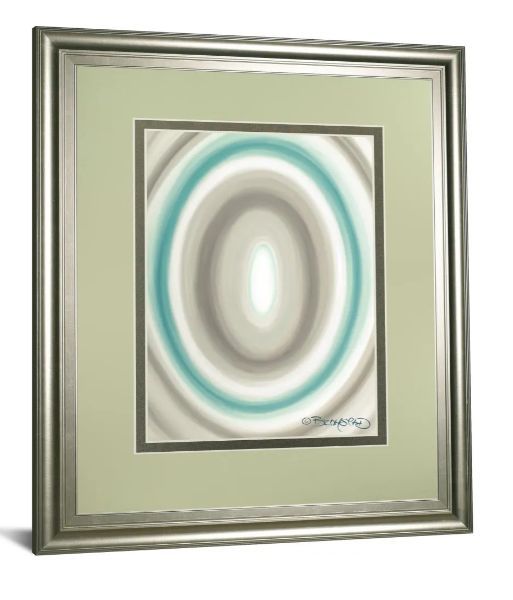 Classy Art Concentric Ovals #1 by David Bromstad Wall Art-1