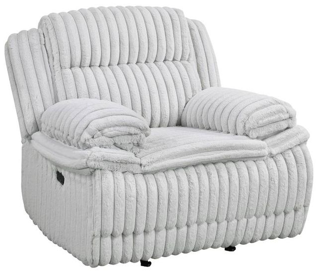 Homelegance® Goodland Gray Manual Glider Recliner-0
