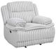 Homelegance® Goodland Gray Manual Glider Recliner-0
