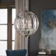Uttermost® Vicentina Burnished Silver 6-Light Pendant-1
