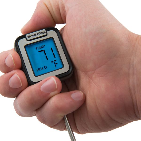 Broil King® Black Instant Read Thermometer-2