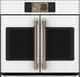 Café™ Professional Series 30” Matte White Smart Single Electric Wall Oven with French Doors-0