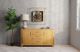 A & B Home Gold Large Square Moving Gear Clock-5