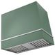AGA Loge 36" Mineral Green Wall Mounted Range Hood with Polished Chrome Trim-0