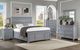Furniture of America® Castlile 4-Piece Gray Queen Bedroom Set-0