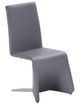 VIG Furniture Nisse 2-Piece Gray Leatherette Dining Chairs Set-0