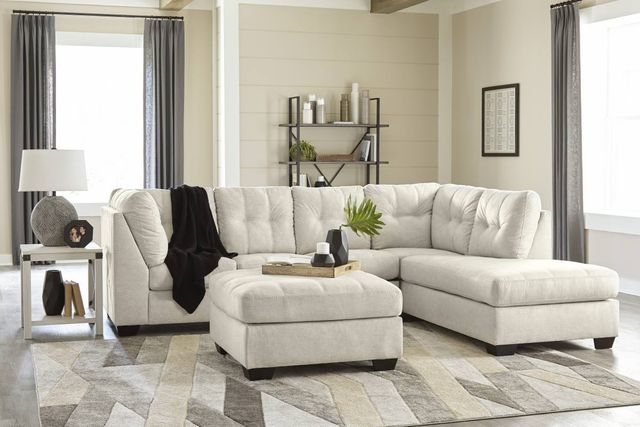 Benchcraft® Falkirk 2-Piece Parchment Living Room Set-3