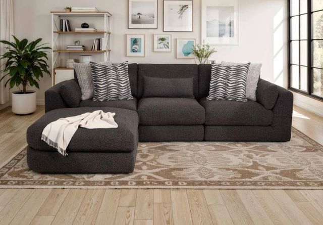Franklin™ Laney Iris Thunder Ottoman-1