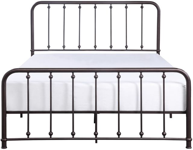 Homelegance® Larkspur Antique Bronze King Platform Bed-2