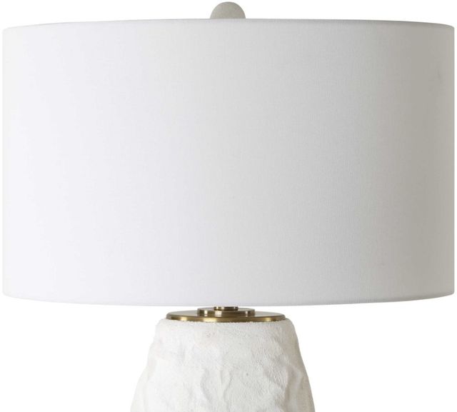 Uttermost® Vida White Glaze Table Lamp-4