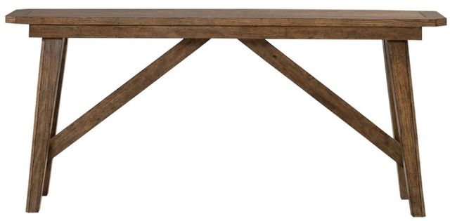 Liberty Furniture Carolina Park Amber Brown Sofa Table-2