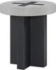 Bernards Moden Java Spot Table with White Top-0