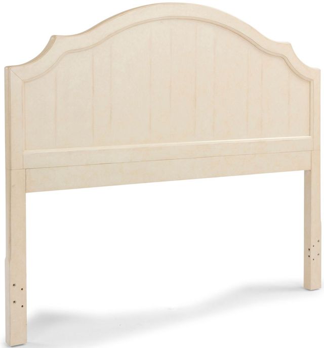 homestyles® Provence Antiqued White Queen Headboard-1