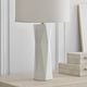 Visual Comfort Fernwood Gloss White Medium Table Lamp-5