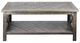American Heartland Manufacturing Rustic Crossboard Coffee Table-1