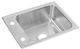 Elkay Lustertone® Classic Lustrous Satin 22" x 17" 1-Hole Single Bowl Drop-In Classroom ADA Sink with Quick-Clip-0