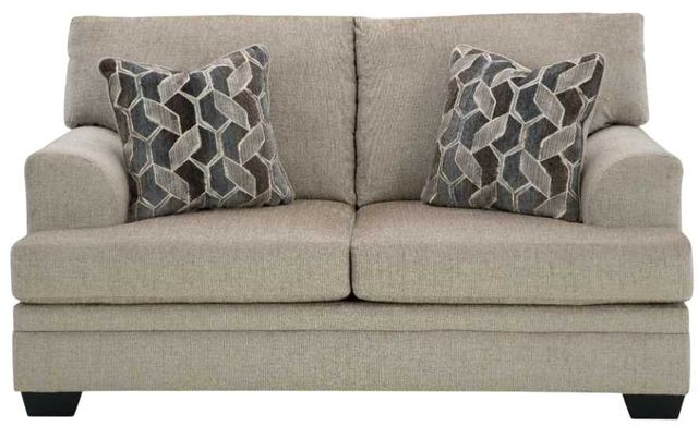 Signature Design by Ashley® Stonemeade Taupe Loveseat-1