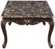 New Classic® Home Furnishings Constantine Marble Top Cocktail Table with Cherry Base-3
