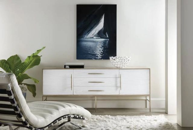 Hooker® Furniture Cascade Chalk/Terrain Entertainment Console-1