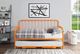 Homelegance® Constance Orange Daybed with Lift-Up Trundle-1