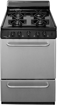 Premier 24" Stainless Steel Freestanding Gas Range