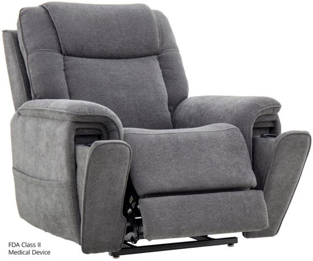 Mega Motion® Trio Mezzo Trento Pewter Power Lift Recliner with Adjustable Headrest-1