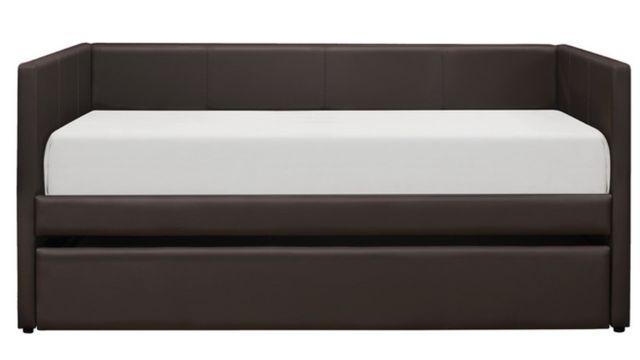 Homelegance® Adra Brown Twin Daybed with Trundle-2