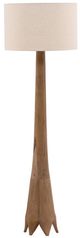 Dovetail Furniture Brita Light Brown Floor Lamp-0