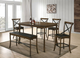 Furniture of America® Buhl Burnished Oak Counter Height Table-1