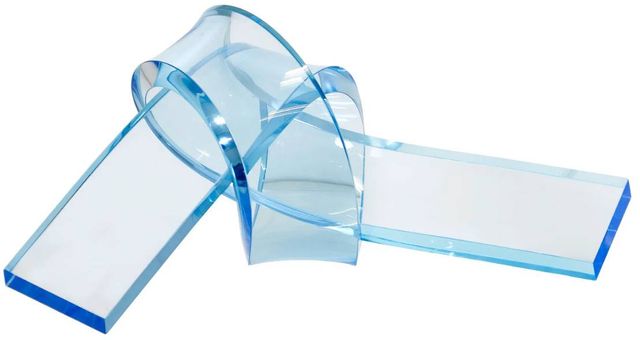 Harp & Finial® Aucoin Light Blue Knot-1