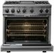 Viking® 7 Series 36" Stainless Steel Pro Style Dual Fuel Range-1