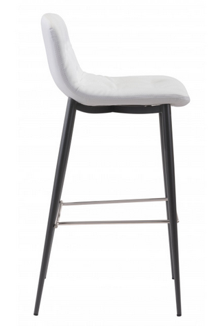 Zuo® Modern Tangiers White Bar Chair-1