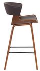 Armen Living Jagger Brown/Walnut Counter Stool-1