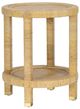 TOV Furniture Amara Natural Rattan Side Table-0