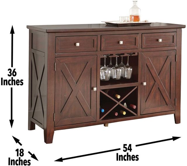 Steve Silver Co. Adrian Espresso Sideboard-2
