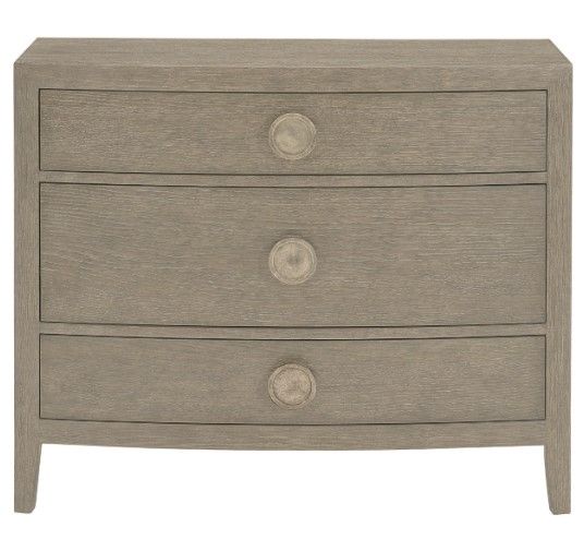 Bernhardt Linea Cerused Greige Nightstand-1