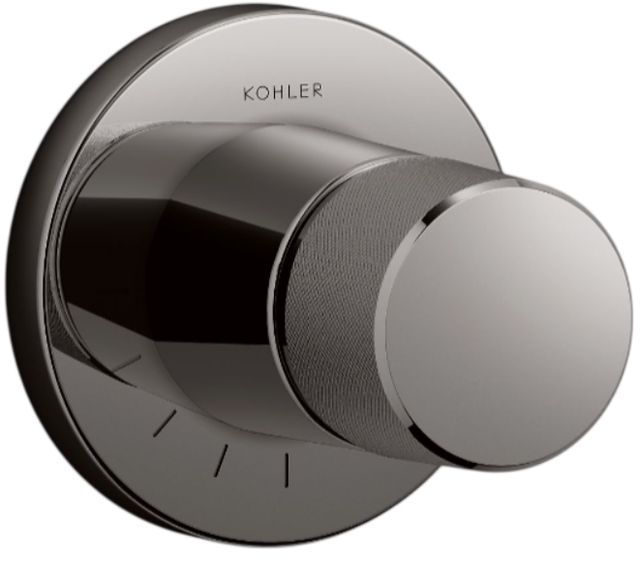 KOHLER® Components® MasterShower® Vibrant Titanium Volume Control Valve Trim with Oyl Handle-0