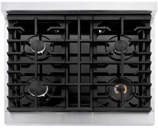 ZLINE Paramount 30" Satin Stainless Steel Gas Cooktop-2