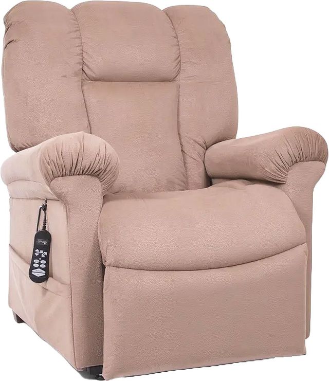 UltraComfort™ Sol Almond Medium Power Lift Recliner with HeatWave-0