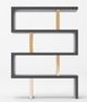 VIG Furniture Modrest Maze Gold Bookcase-2