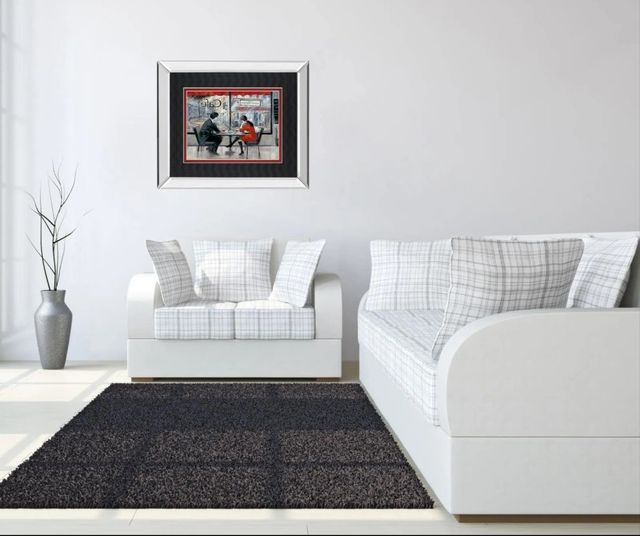 Classy Art Player’s Theatre by Ruanne Manning Mirror Framed Wall Art-2