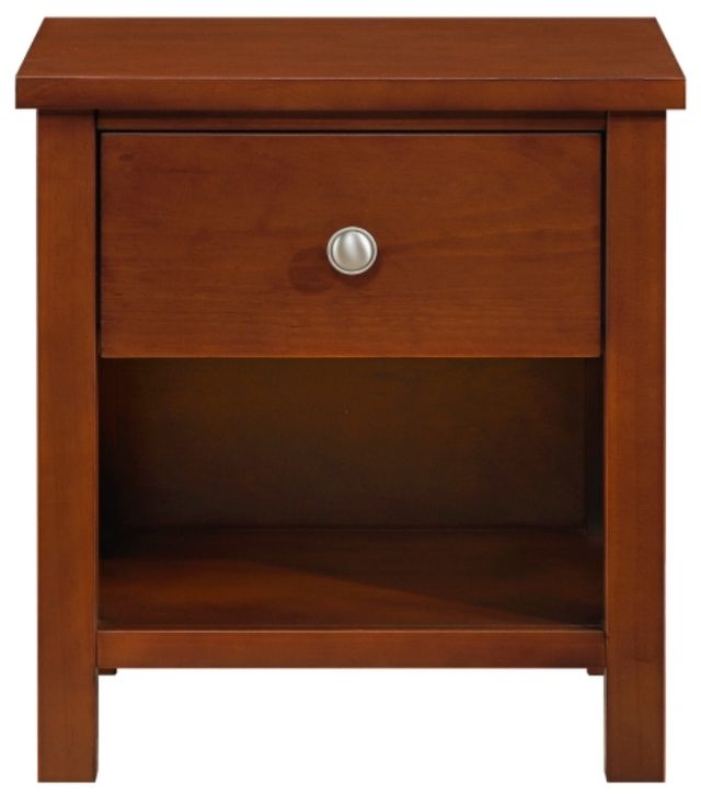 Homelegance® Rowe Dark Cherry Nightstand-2