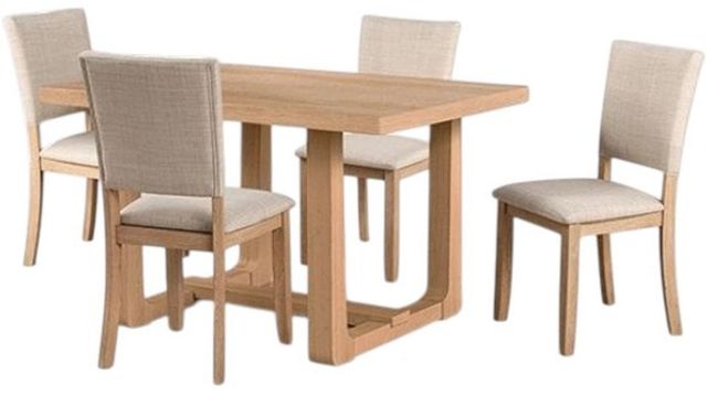 Furniture of America® Sauro Natural Dining Table-0