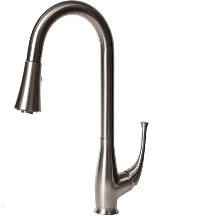 ZLINE Castor Brushed Nickel Pull Down Kitchen Faucet-0