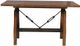 Homelegance® Holverson Rustic Brown Counter Height Dining Table-2