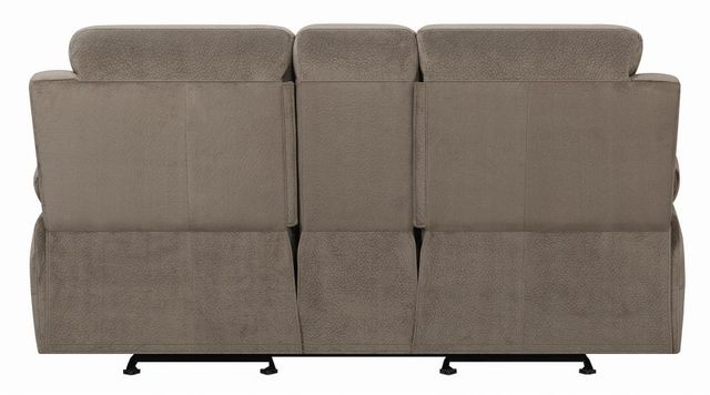 Coaster® Myleene Mocha Double Gliding Loveseat-2