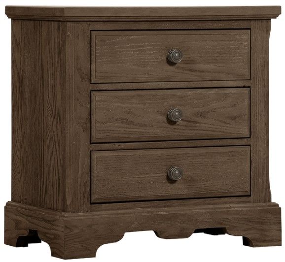 Artisan & Post by Vaughan-Bassett Heritage Cobblestone Oak Nightstand-0