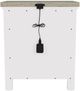 Riverside Furniture Cora Cloud/Fog 2-Drawer Nightstand-4