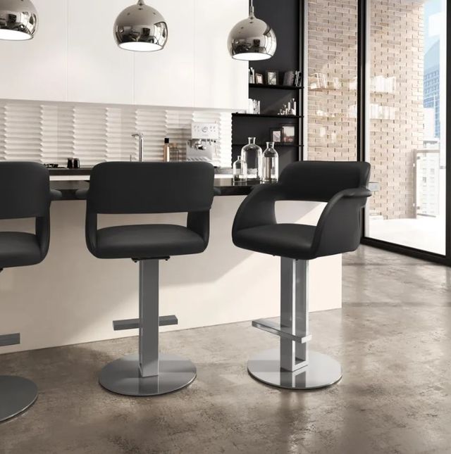 Amisco Customizable Positano Swivel Counter Stool-1